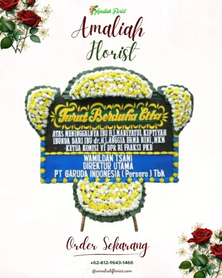 Papan Bunga Duka Baledono